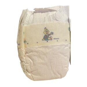 Vintage 90s Pampers Baby Dry Sesame Street Henson Diaper‎ Newborn Bert